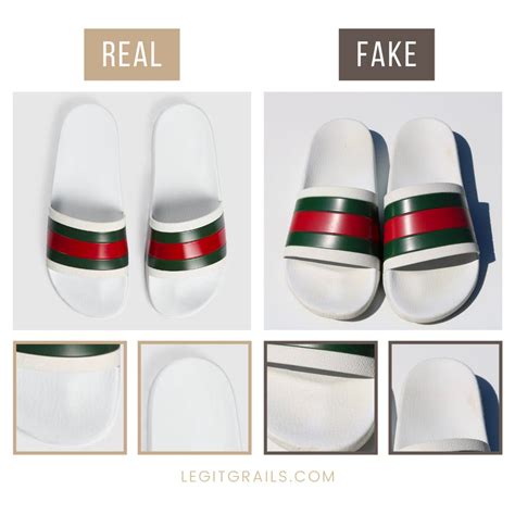 gucci sliders fake|How To Tell If Gucci Slides Are Real (4 Helpful Steps) .